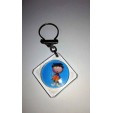 ANCIEN PORTE CLES MARGOTTE ORTF LE MANEGE ENCHANTE vintage key chain loket
