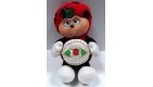 peluche Kiki Cococinel (La bébête à bonheur) Jemini Ours Ajena