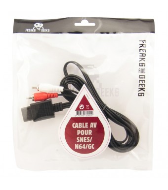 Câble Vidéo Péritel Super Nintendo / Nintendo 64 / Gamecube 