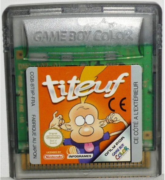Titeuf sur Game Boy Color 