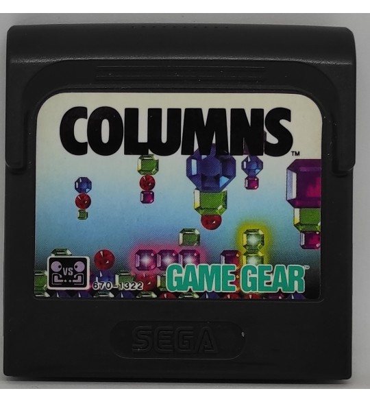 Columns Jeu Sega Game Gear sans Notice Games and Toys