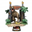 Jurassic Park diorama PVC D-Stage Park Gate 15 cm