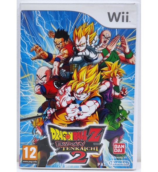 Dragon Ball Z Tenkaichi 2 Jeu Nintendo Wii Avec Notice AF332