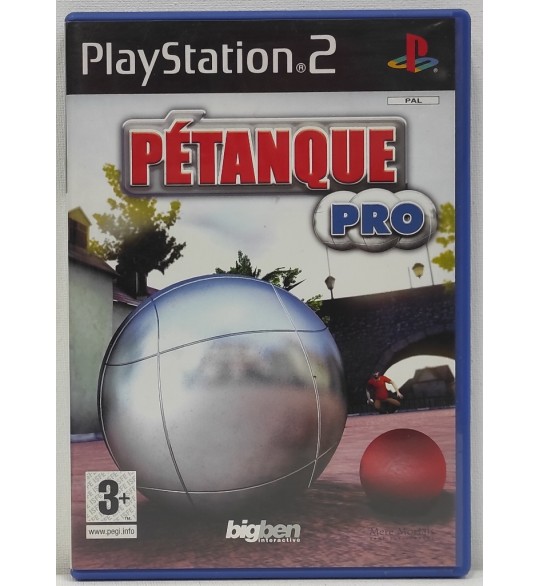 Pétanque Pro Jeu Playstation 2 PS2 Avec Notice AF362