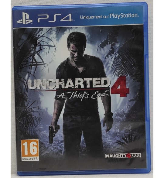 Uncharted 4: A Thief's End Jeu Playstation 4 PS4 sans Notice  AE337