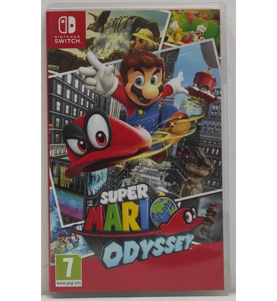 Super Mario Odyssey Jeu Nintendo Switch Sans Notice AF964
