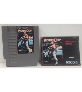 Robocop Jeu Nintendo NES Pal Avec Notice AF986