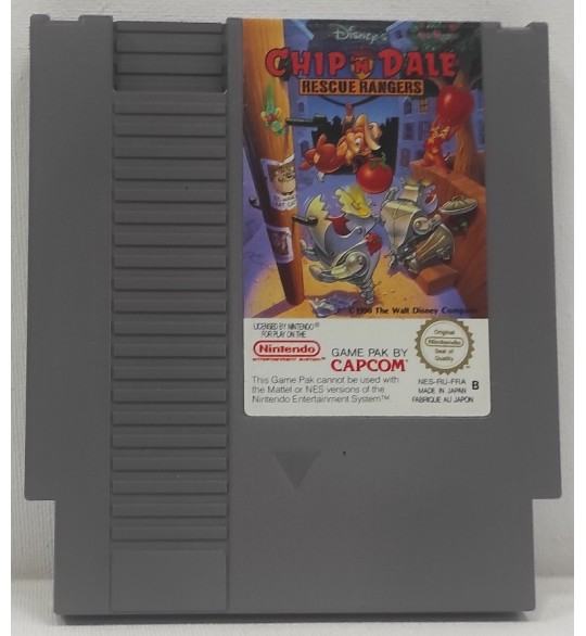 Chip'n Dales Rescue Rangers Jeu Nintendo NES Pal AF988