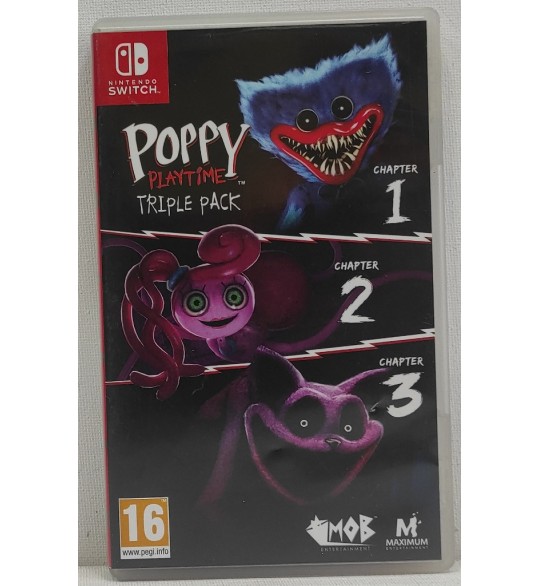 Poppy Playtime Triple Pack Nintendo Switch Jeu Nintendo Switch Sans Notice AF989