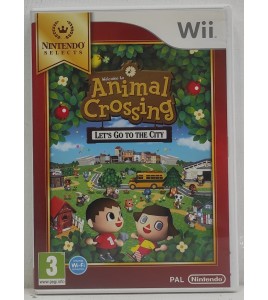 Animal Crossing : Let's go to the city Jeu Nintendo Wii Avec Notice AF995