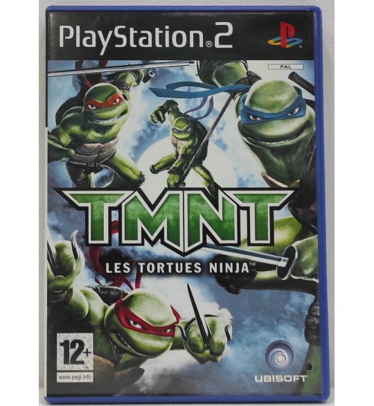 TMNT - Les Tortues Ninja Jeu PS2 Playstation 2 Sans Notice AF997