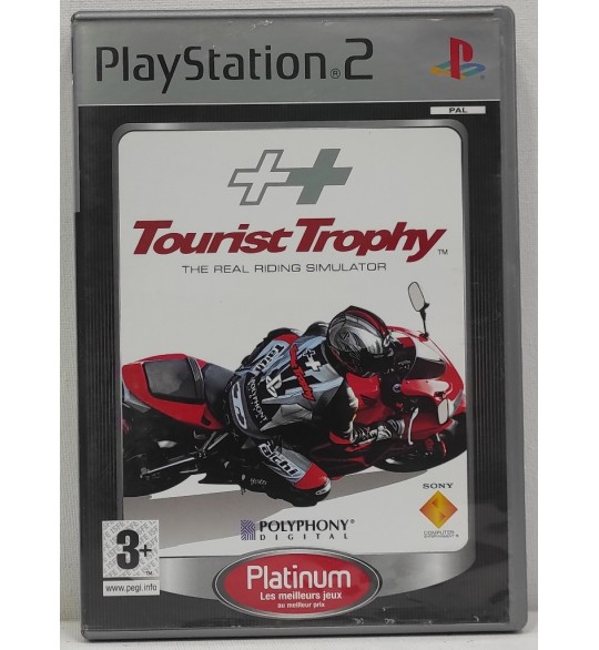 Tourist Trophy The Real Riding Simulation Platinum  Jeu PS2 Avec Notice BC02