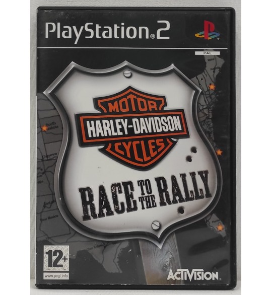 Harley Davidson Motor Cycles race to the Rally Jeu PS2 Avec Notice BC07