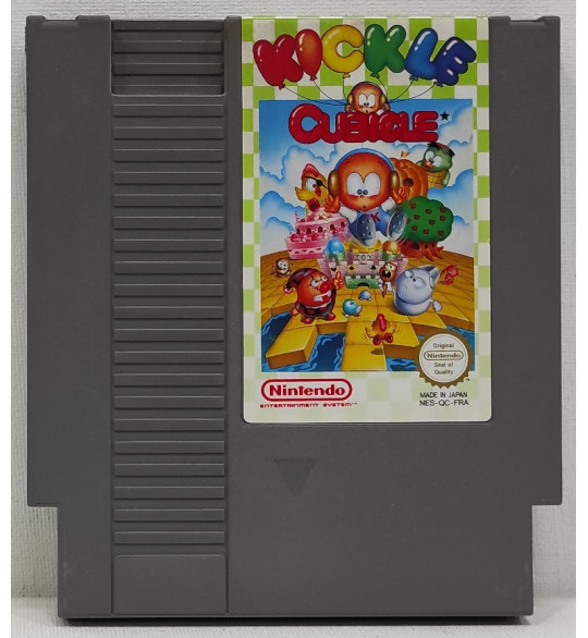 Kickle Cubicle Jeu Nintendo NES Pal BC21