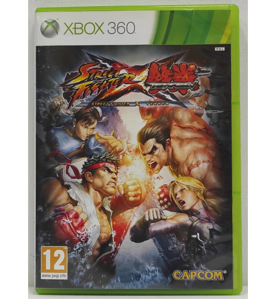 Street Fighter X Tekken Jeu Xbox 360 Avec Notice BC32