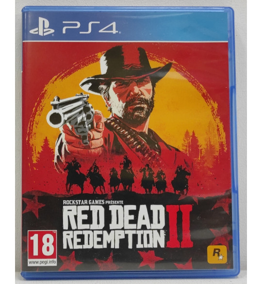Red Dead Redemption 2 Jeu PS4 Playstation 4 Avec Carte Sans Notice AE253