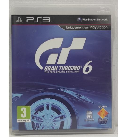 Gran Turismo 6 Jeu Playstation 3 PS3 Avec Notice BC56