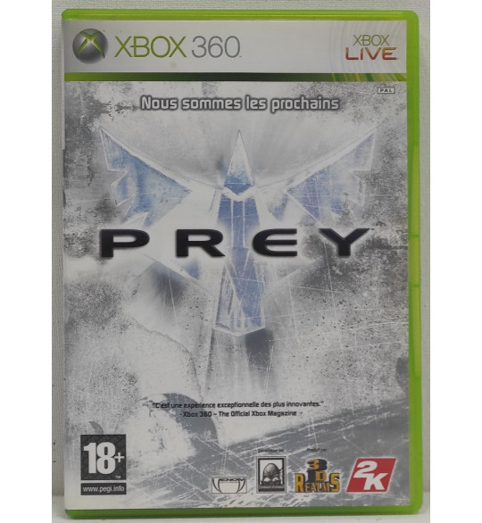 Prey Jeu Xbox 360 Avec Notice BC58