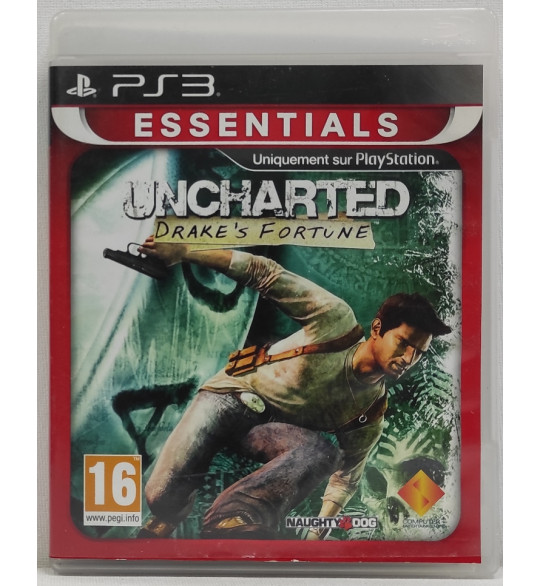 Uncharted : Drake's fortune - collection essential Jeu PS3 Avec Notice BC68