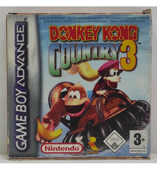 Donkey Kong Country 3 Jeu Game Boy Advance Complet  BC75