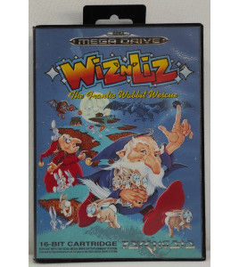 Wiz 'n' Liz : The Frantic Wabbit Wescue Jeu Sega Mega Drive Pal Sans Notice BC76