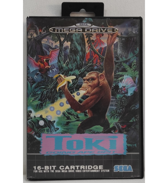 Toki  Jeu Sega Mega Drive Pal Sans Notice BC79