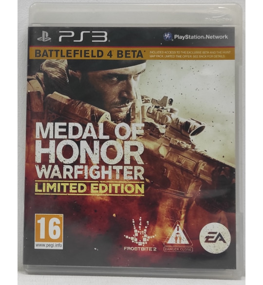 Medal of Honor  Warfighter - limited edition Jeu Playstation 3 Sans Notice BC83