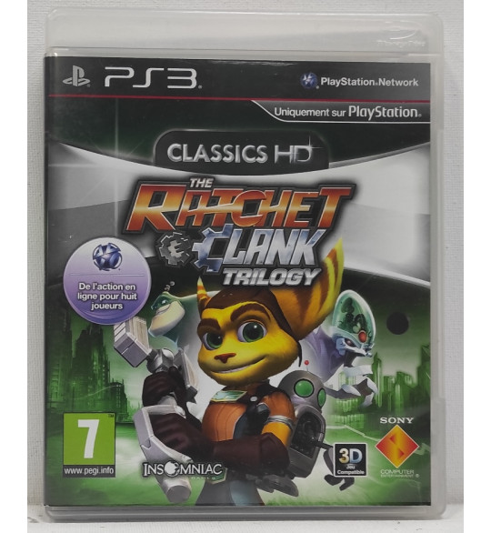 The Ratchet & Clank Trilogy Jeu Playstation 3 PS3 Avec Notice BC89