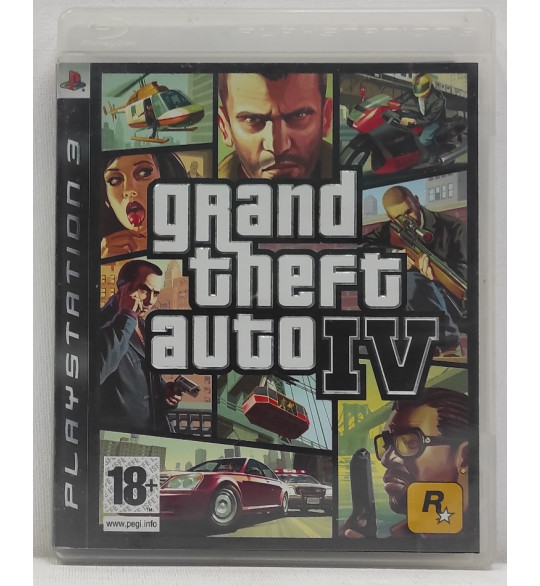 GTA IV sur Playstation 3 PS3 avec Notice et Carte BC92