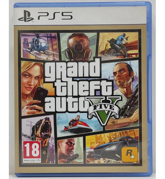 GTA V Jeu PS5 Playstation 5 Sans Notice BC103
