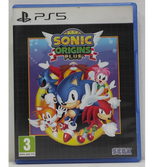 Sonic Origins Plus Jeu PS5 Playstation 5 Sans Notice BC105