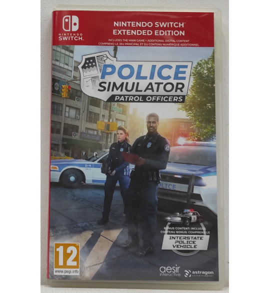 Police Simulator Patrol Officers Extended Edition  Jeu Nintendo Switch  BC110