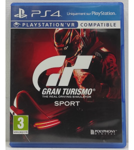 Gran Turismo Sport Jeu PS4 Playstation 4 Sans Notice BC116