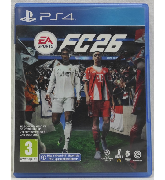 EA SPORTS FC 26 Standard Edition  Jeu PS4 Playstation 4 Sans Notice BC119