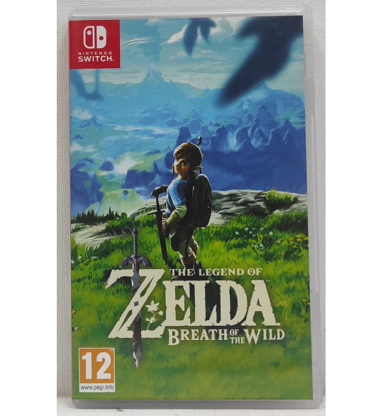 The Legend of Zelda : Breath of the Wild Jeu Nintendo Switch Sans Notice BC128
