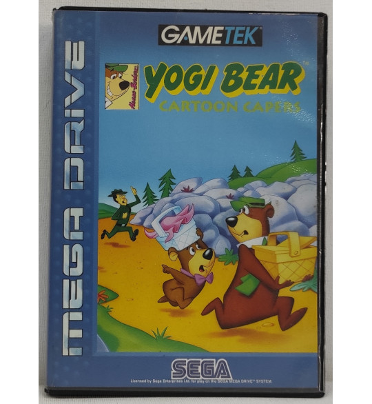 Yogi Bear Jeu Sega Mega Drive Pal Sans Notice BC131