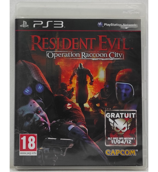 Resident Evil : Operation Raccoon City Jeu Playstation 3 PS3 Avec Notice BC135