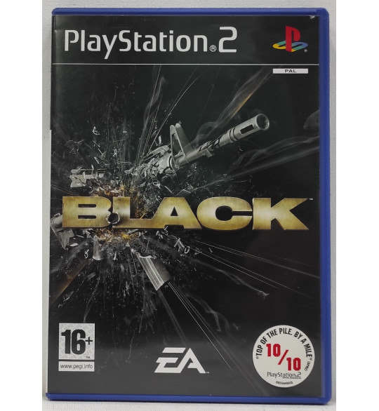 Black Jeu Playstation 2 PS2 Avec Notice BC139