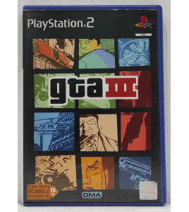 GTA III (Grand Theft Auto III) Jeu Playstation 2 PS2 Avec Notice BC140