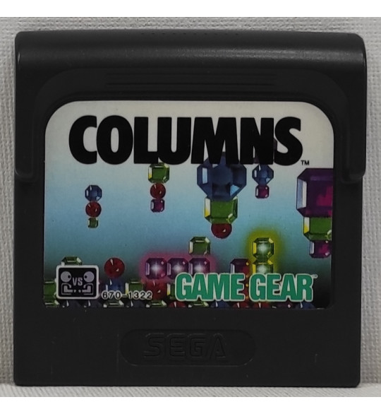 Columns Jeu Sega Game Gear  Pal BC149