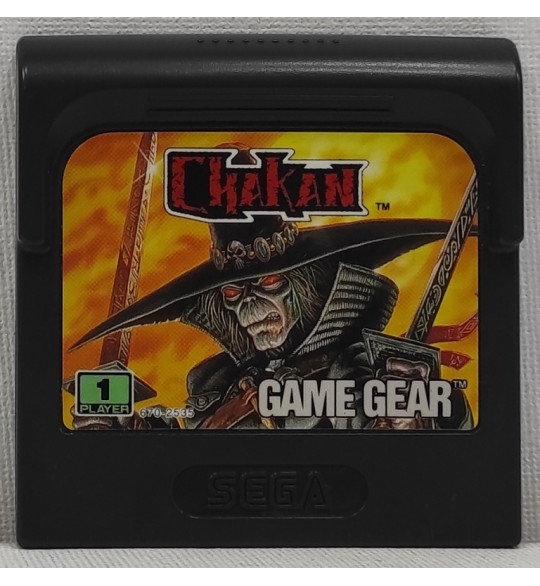 Chakan The Forever Man Jeu Sega Game Gear Pal BC152