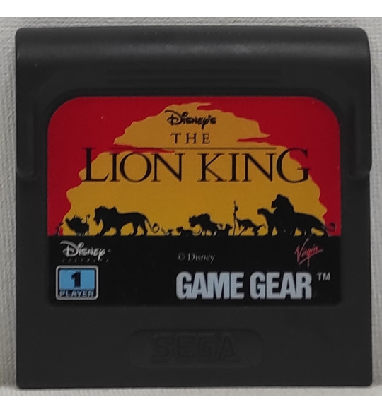The Lion King / Le Roi Lion Jeu Sega Game Gear Pal BC159