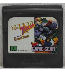 Deep Duck Trouble Starring Donald Duck Jeu Sega Game Gear Pal BC161