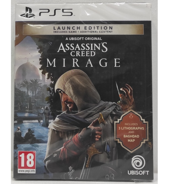 Assassin's Creed Mirage Launch Edition Jeu PS5 Playstation 5 Neuf sous Blister BC166