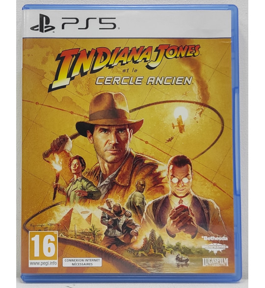 Indiana Jones et le Cercle Ancien Jeu PS5 Playstation 5 Sans Notice BC171