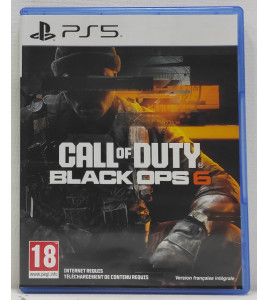 Call of Duty Black Ops 6 Jeu PS5 Playstation 5 Sans Notice BC172