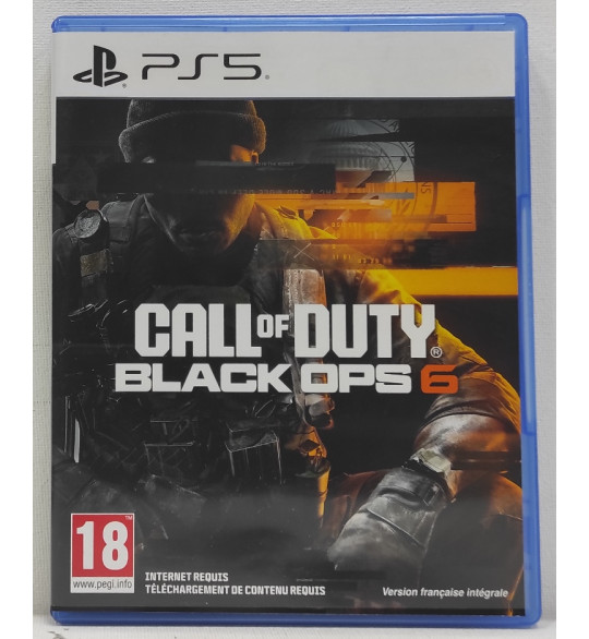 Call of Duty Black Ops 6 Jeu PS5 Playstation 5 Sans Notice BC172