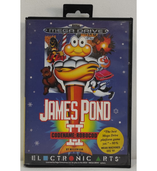 James Pond 2 Jeu Sega Mega Drive  Pal Avec Notice BC179