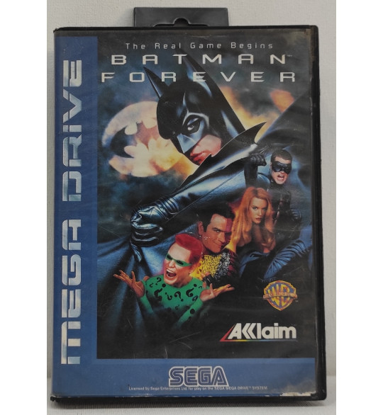 Batman Forever Jeu Sega Mega Drive  Pal Avec Notice BC185