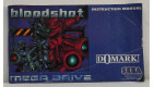 Bloodshot Jeu Sega Mega Drive  Pal Avec Notice BC186